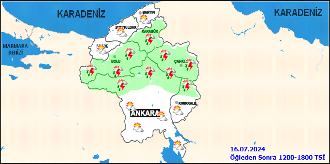 Meteorolojiden Ankara için sağanak yağış uyarısı! 3