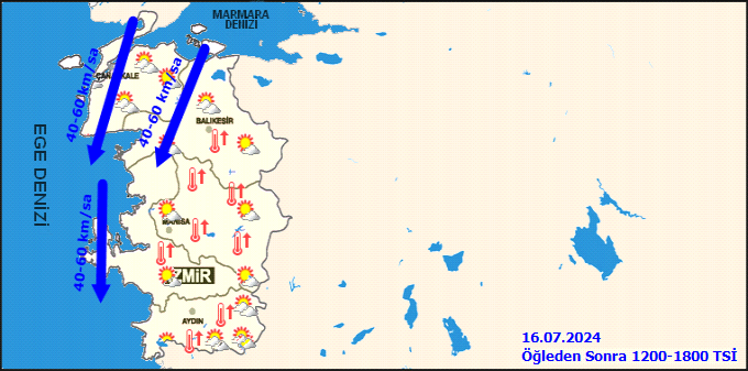Meteorolojiden İzmir için yüksek sıcaklık uyarısı! 3
