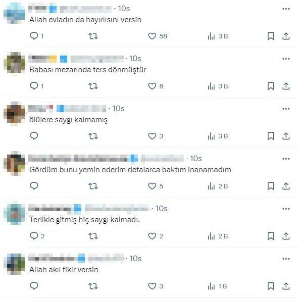 Sevgilisiyle babasının mezarına giden Serel Yereli, verdiği pozla tepki çekti 3