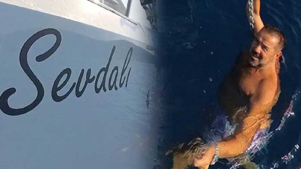 Ata Demirer "Sevdalısı" ile Bodrum'da! Kız arkadaşı ile ile serin suların tadını çıkardı! 2