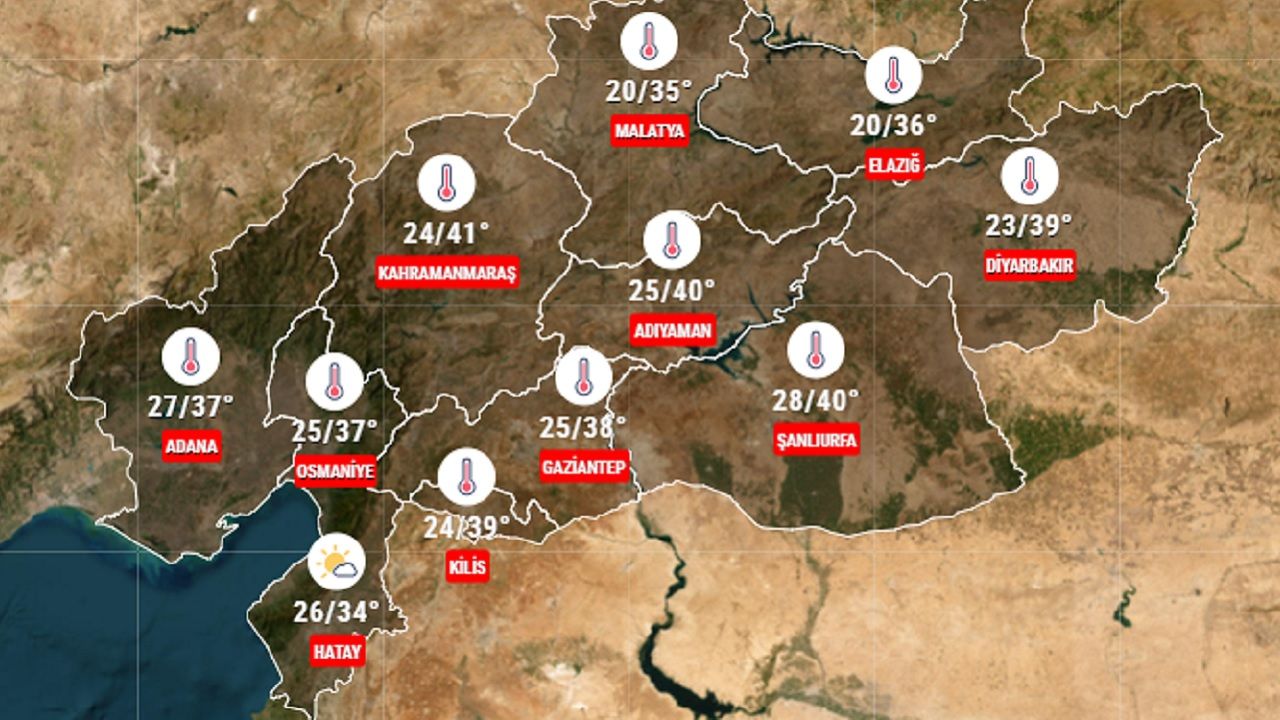 21 Temmuz 2024 deprem bölgesi hava durumu raporu yayınlandı! Bazı illerde yüksek sıcaklıklara dikkat! 1