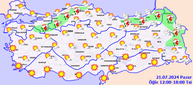 Sıcaklıklar daha da artacak... Meteoroloji saat saat hava durumu raporunu yayınladı! 6