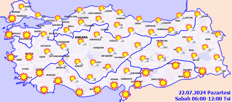 Kavrulacağız... Meteorolojiden yüksek sıcaklık uyarısı! O saatlerde dışarı çıkmayın 2