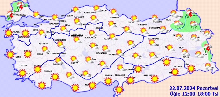 Kavrulacağız... Meteorolojiden yüksek sıcaklık uyarısı! O saatlerde dışarı çıkmayın 3