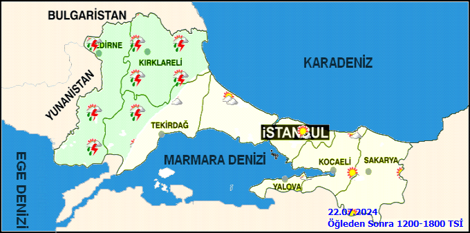 Nem ve yüksek sıcaklık kasıp kavuracak! İşte 22 Temmuz 2024 İstanbul hava durumu 3