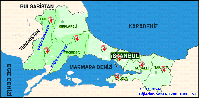 Meteorolojiden İstanbulluları serinleten haber! Sağanak yağış için saat verildi 3