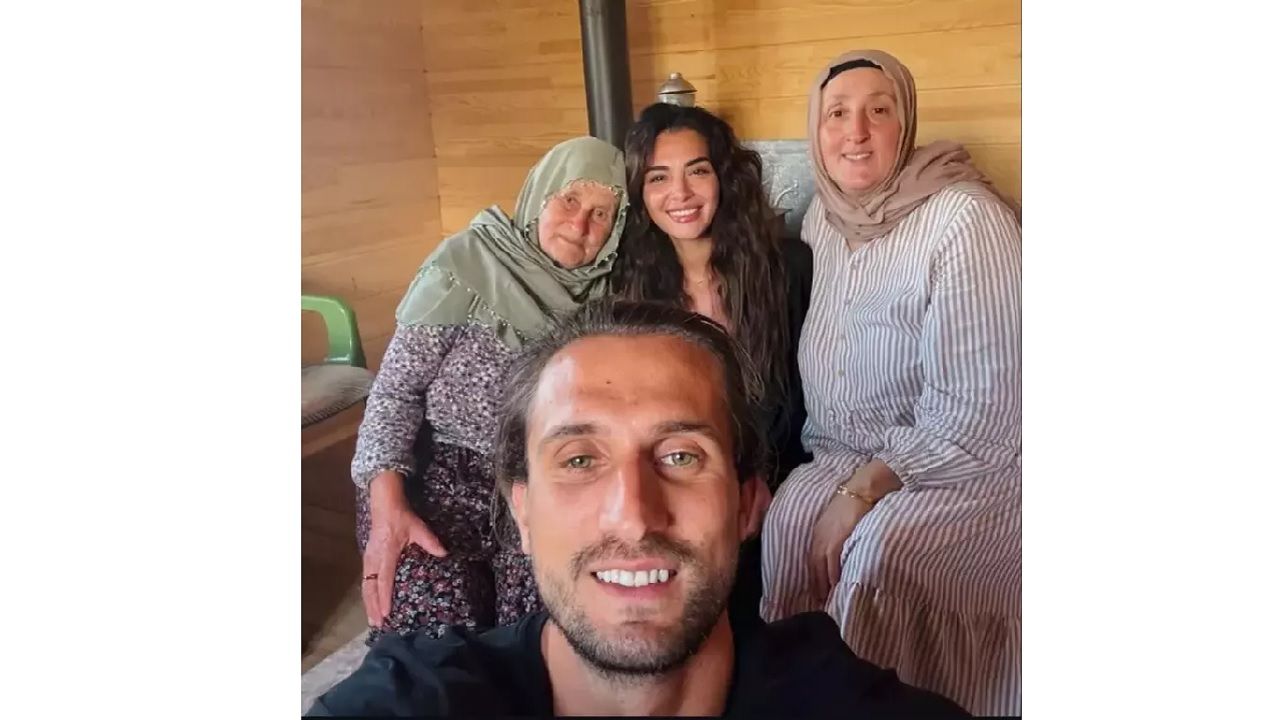 Çiçeği burnunda çiftten aile büyüklerine ziyaret! Melisa Aslı Pamuk ve Yusuf Yazıcı Trabzon'da... 4