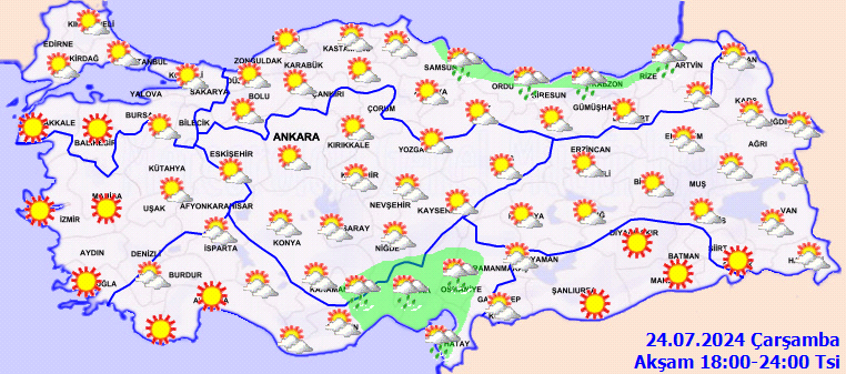 Meteorolojiden 5 il için kuvvetli yağış uyarısı! 4