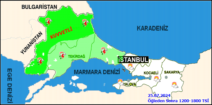 Meteorolojiden İstanbul için sağanak yağış uyarısı! 3