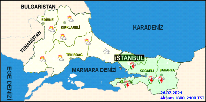 Çok kuvvetli geliyor! Meteorolojiden İstanbul için sarı kodlu yağış uyarısı 4