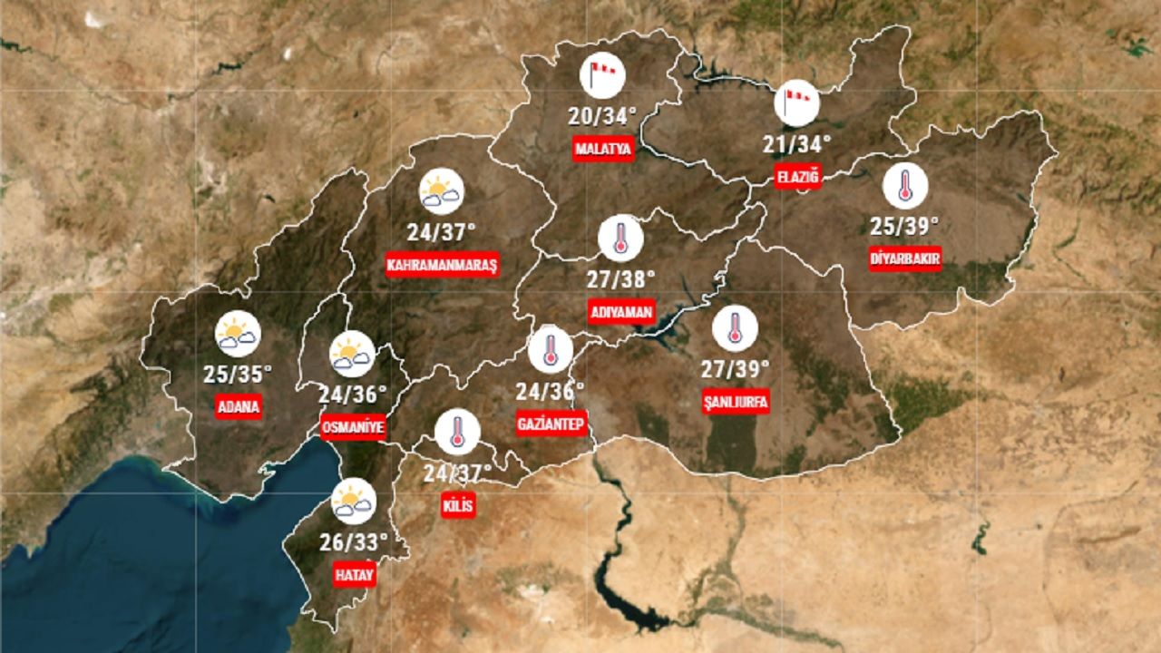 27 Temmuz 2024 deprem bölgesi hava durumu tahminleri yayınlandı! İşte 11 ilde hava durumu... 1