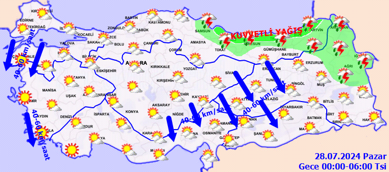 İstanbul dahil çok sayıda kente sağanak uyarısı! Meteoroloji saat verdi... 7
