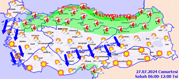 İstanbul dahil çok sayıda kente sağanak uyarısı! Meteoroloji saat verdi... 4