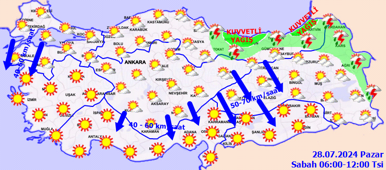 Artvin, Trabzon, Rize, Ordu, Giresun... Meteorolojiden 5 il için kuvvetli yağış uyarısı! 2