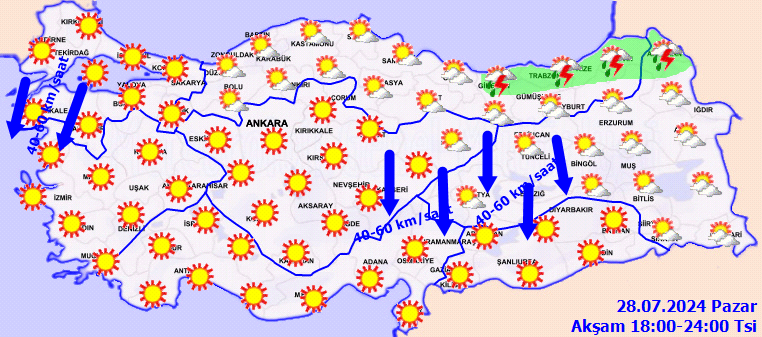 Artvin, Trabzon, Rize, Ordu, Giresun... Meteorolojiden 5 il için kuvvetli yağış uyarısı! 4