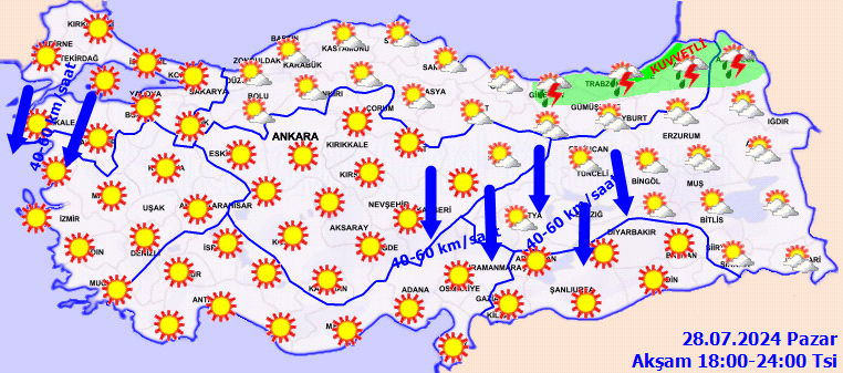 Meteorolojiden Doğu Karadeniz'deki iller için kuvvetli yağış uyarısı! 2