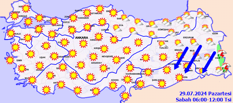 Meteorolojiden Doğu Karadeniz'deki iller için kuvvetli yağış uyarısı! 4