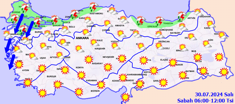 Meteorolojiden serinleten haber! Sıcaklıklar 5 derece birden düşüyor 2
