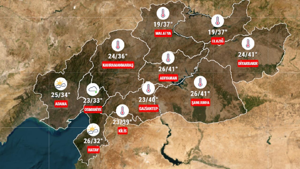 4 Ağustos 2024 Pazar Meteoroloji'den deprem bölgesi hava durumu tahminleri açıklandı! İşte 11 ilde beklenen sıcaklıklar... 1