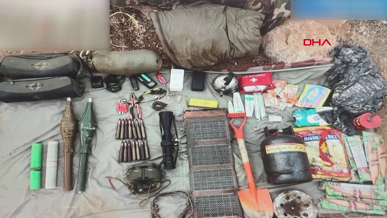 MSB açıkladı: İşte PKK mağaralarında ele geçirilenler! 11