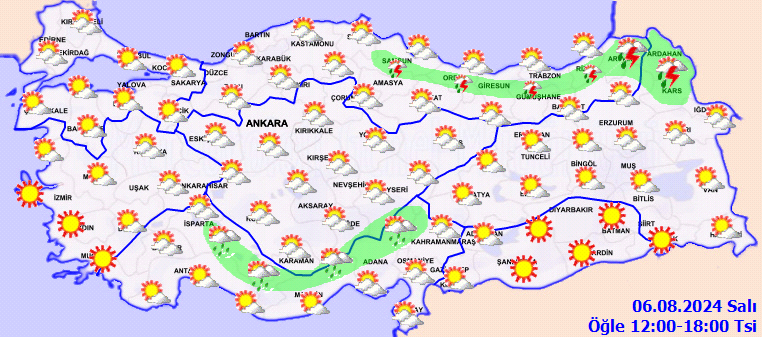 Meteorolojiden iki bölge için yağmur uyarısı! 3
