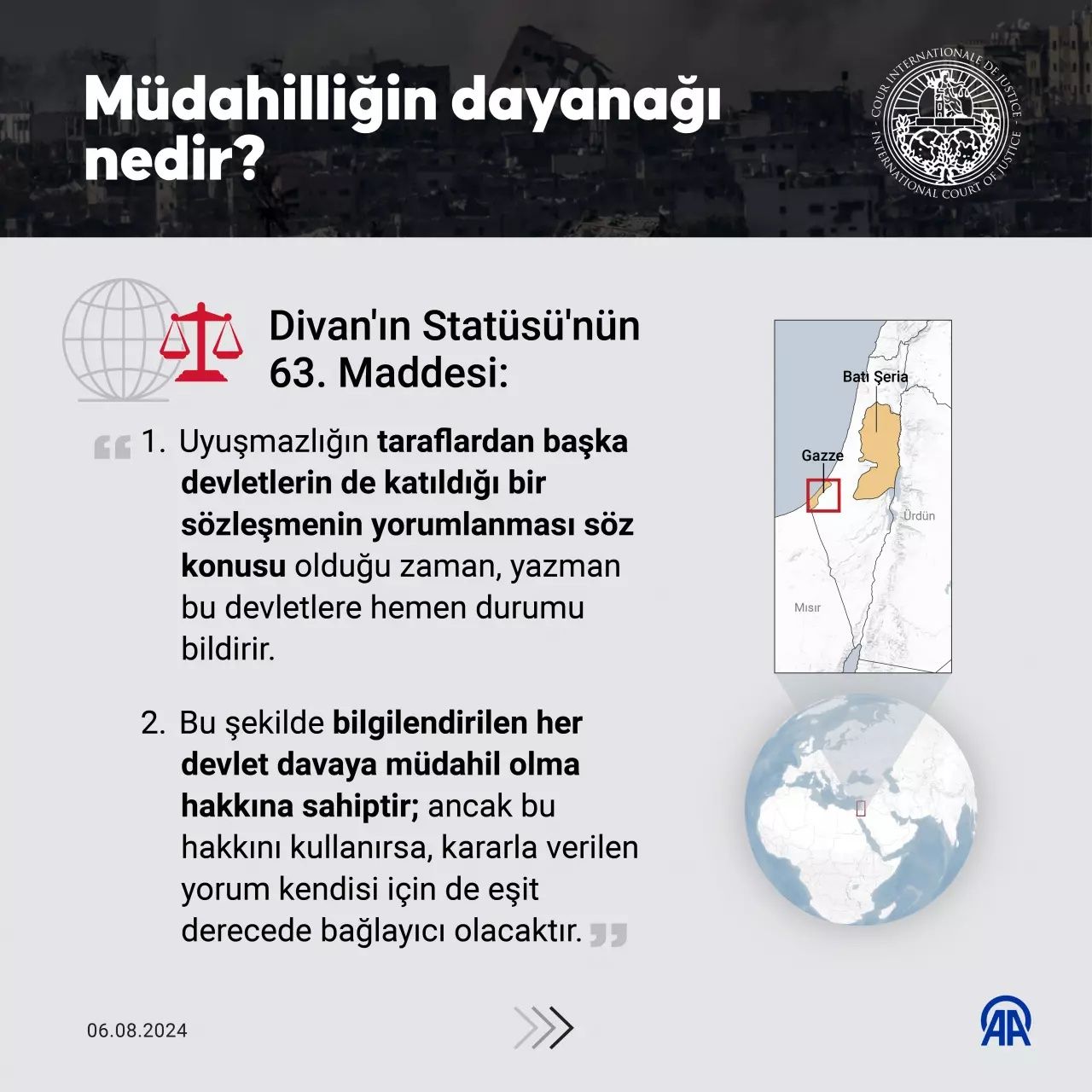 İsrail için hesap vakti! Türkiye, Lahey'deki soykırım davasına müdahillik beyanını sundu! 8