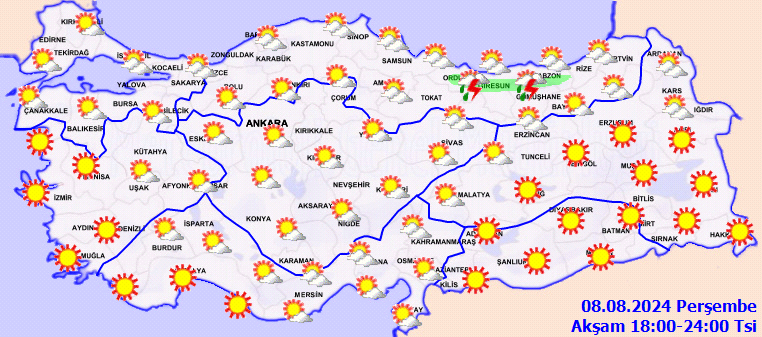 Meteorolojiden Doğu Karadeniz için kuvvetli yağış uyarısı! 4