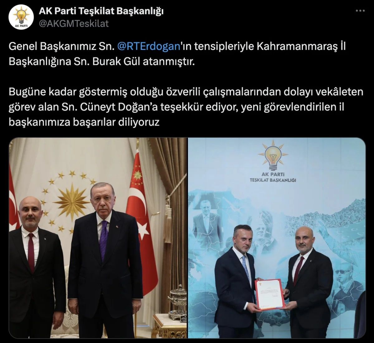 AK Parti'de değişim rüzgarı! 4 il başkanı değişti: İşte atanan yeni isimler... 5