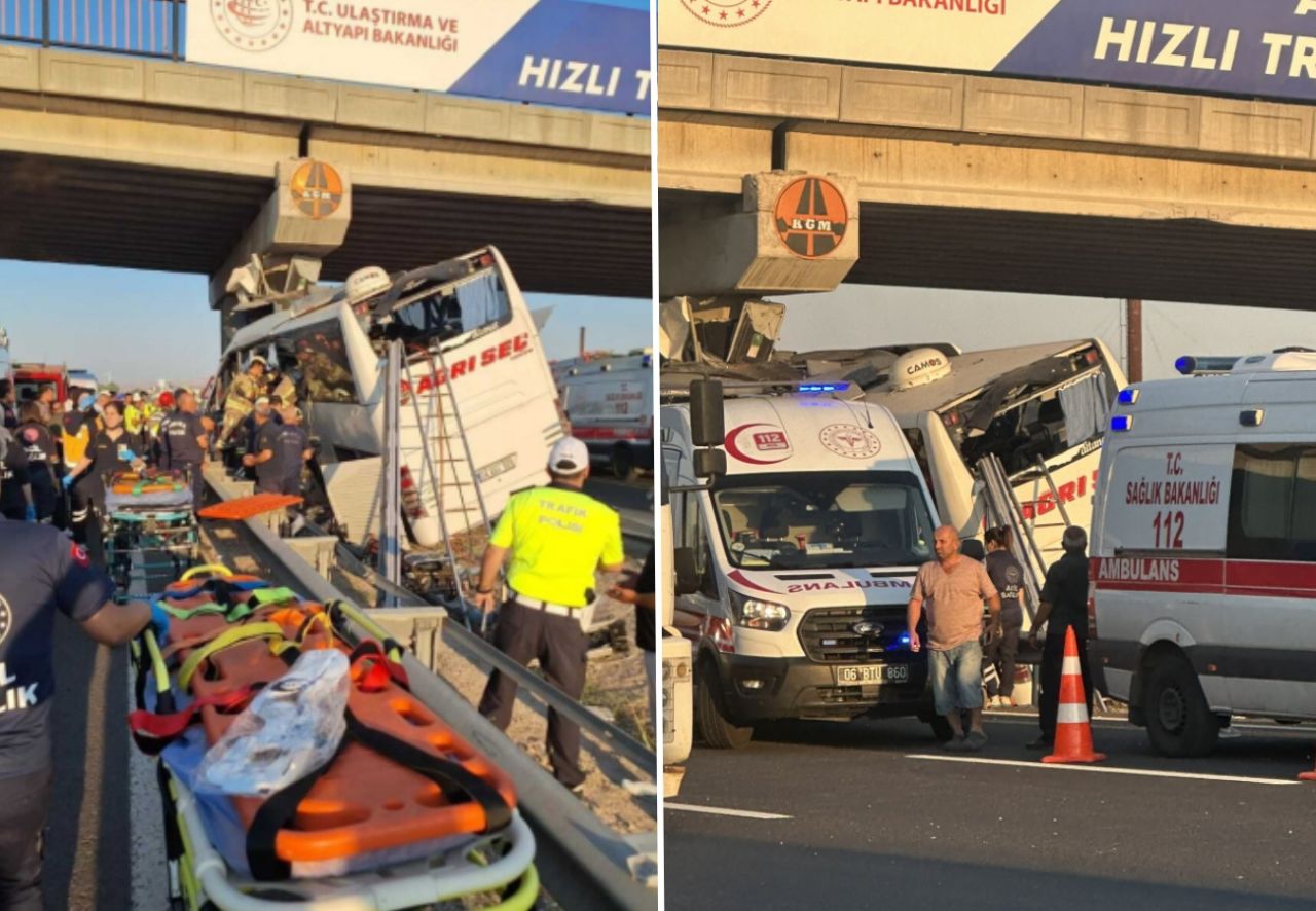 Ankara Polatlı'daki katliam gibi kazada korkunç detay! "Şoförün uyuduğu ihtimali değerlendiriliyor" 1