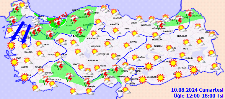 İstanbul dahil çok sayıda il için uyarı! Sağanak yağış geliyor... Meteoroloji saat verdi! 5