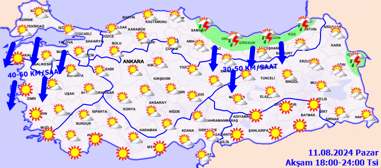 Meteorolojiden sağanak yağış ve fırtına uyarısı! 4
