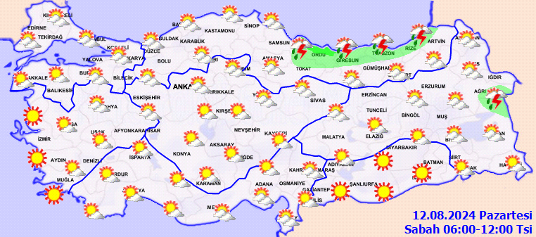 Meteorolojiden kuvvetli yağış ve fırtına uyarısı! O illerde yaşayanlar dikkat 2