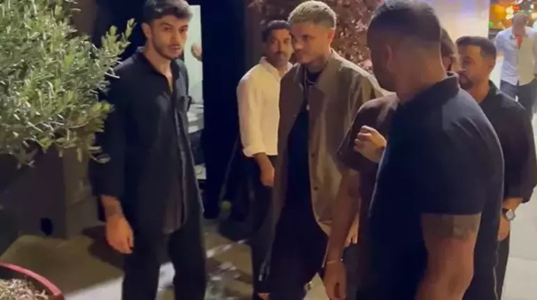 Wanda Nara'dan ayrılan Icardi, Torreira ile İstanbul gecelerinde! 5