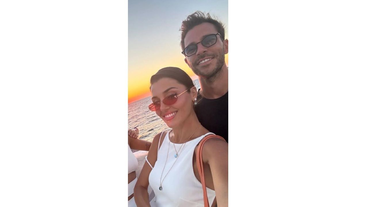 Hande Erçel'in bikinili pozu sosyal medyayı salladı! "Su gibisin" 4