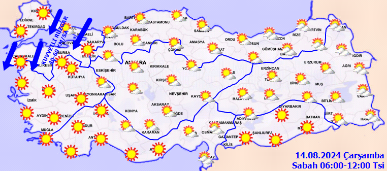 Tam serinledik derken kavurucu sıcaklar geri döndü! 2