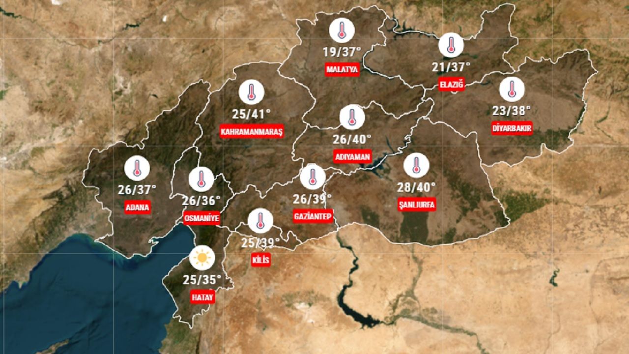 18 Ağustos 2024 deprem bölgesi hava raporu yayınlandı! İşte 11 ilde hava durumu... 1