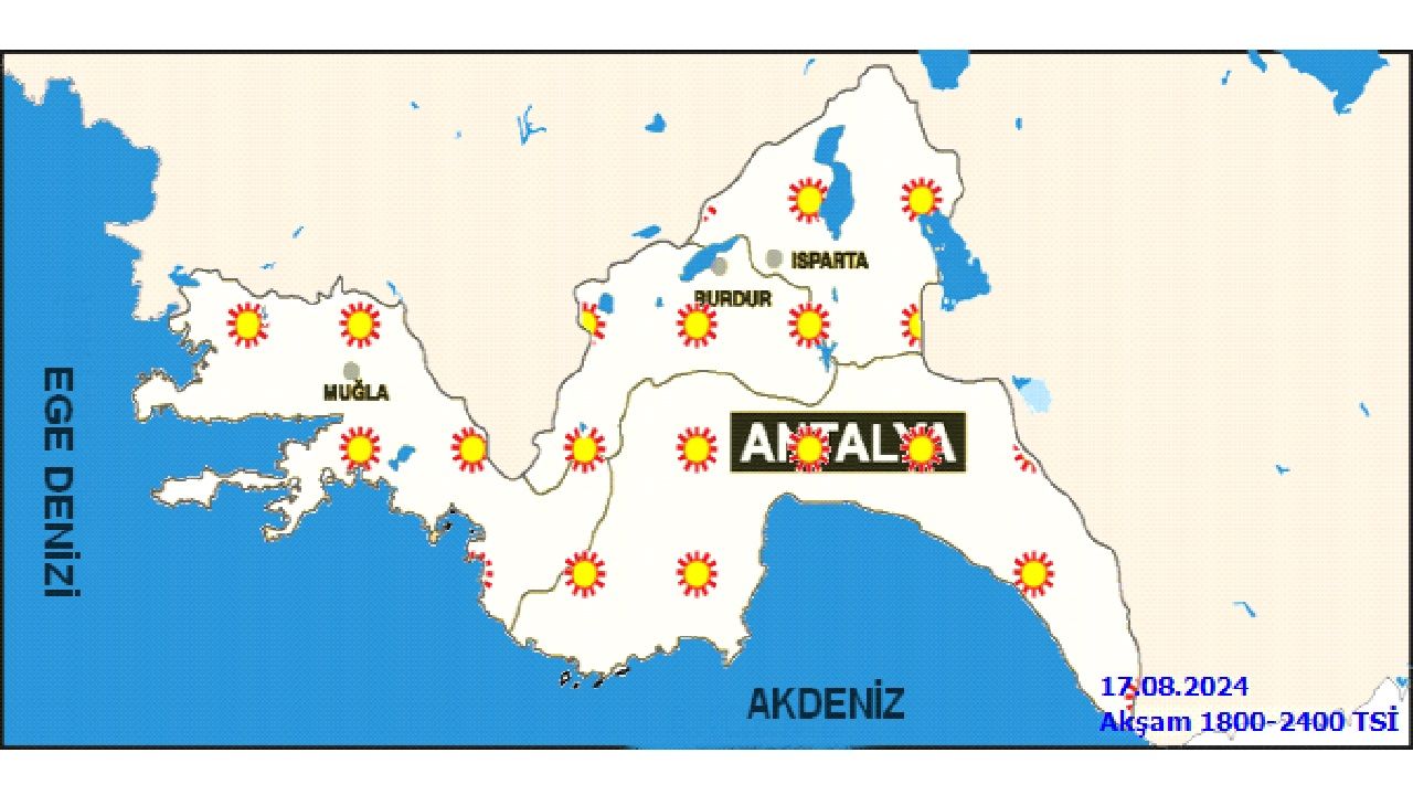 18 Ağustos 2024 orman yangını bölgesi hava durumu! İzmir, Aydın ve diğer illerde beklenen sıcaklıklar... 1