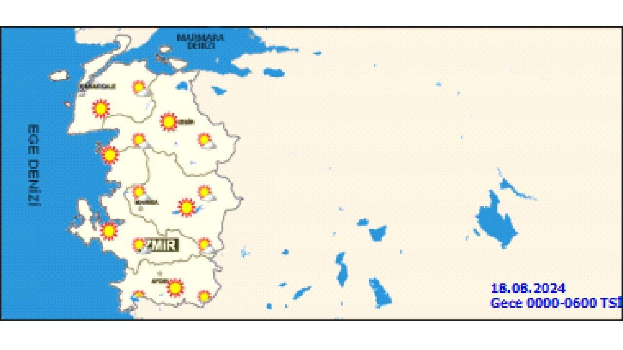 18 Ağustos 2024 orman yangını bölgesi hava durumu! İzmir, Aydın ve diğer illerde beklenen sıcaklıklar... 2