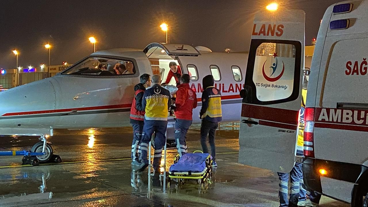 Hiçbir vatandaşını zorda bırakmadı... Türkiye'nin hafızalara kazınan ambulans uçak operasyonları! 13