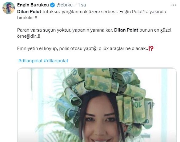 Sosyal medya bu haberle yıkıldı! Dilan Polat'ın cezaevinden çıkmasına sevinen de var, tepki gösteren de! 8