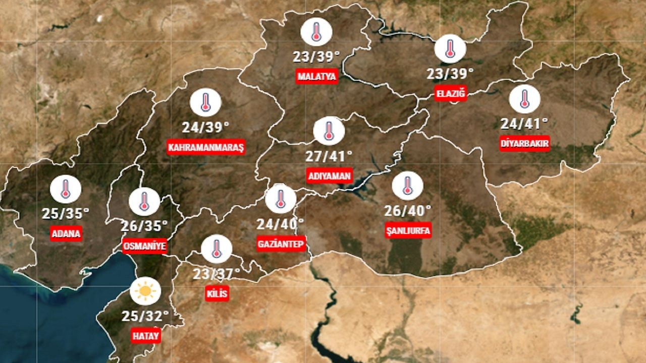 20 Ağustos 2024 deprem bölgesi hava durumu! İşte 11 ilde beklenen hava durumu... 1