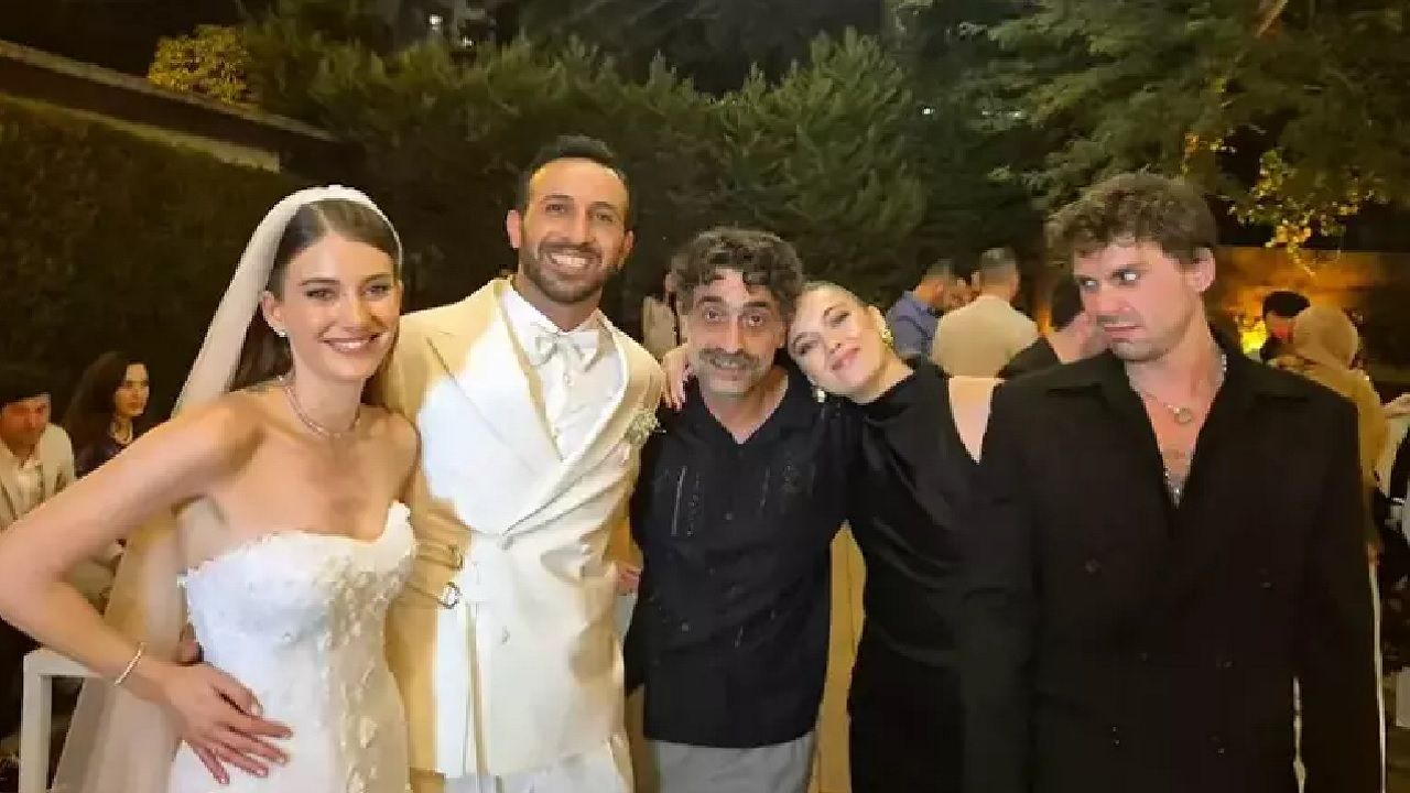 Yalı Çapkını ekibinin mutlu günü! Beril Pazam ve Ersin Arıcı evlendi... 2