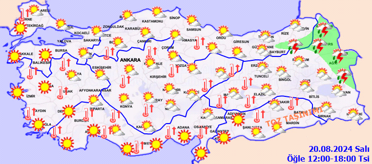Meteorolojiden yüksek sıcaklık uyarısı! O saatlerde dışarı çıkmayın 3