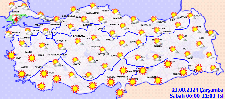Meteorolojiden yüksek sıcaklık uyarısı! O illerde yağmur var 2