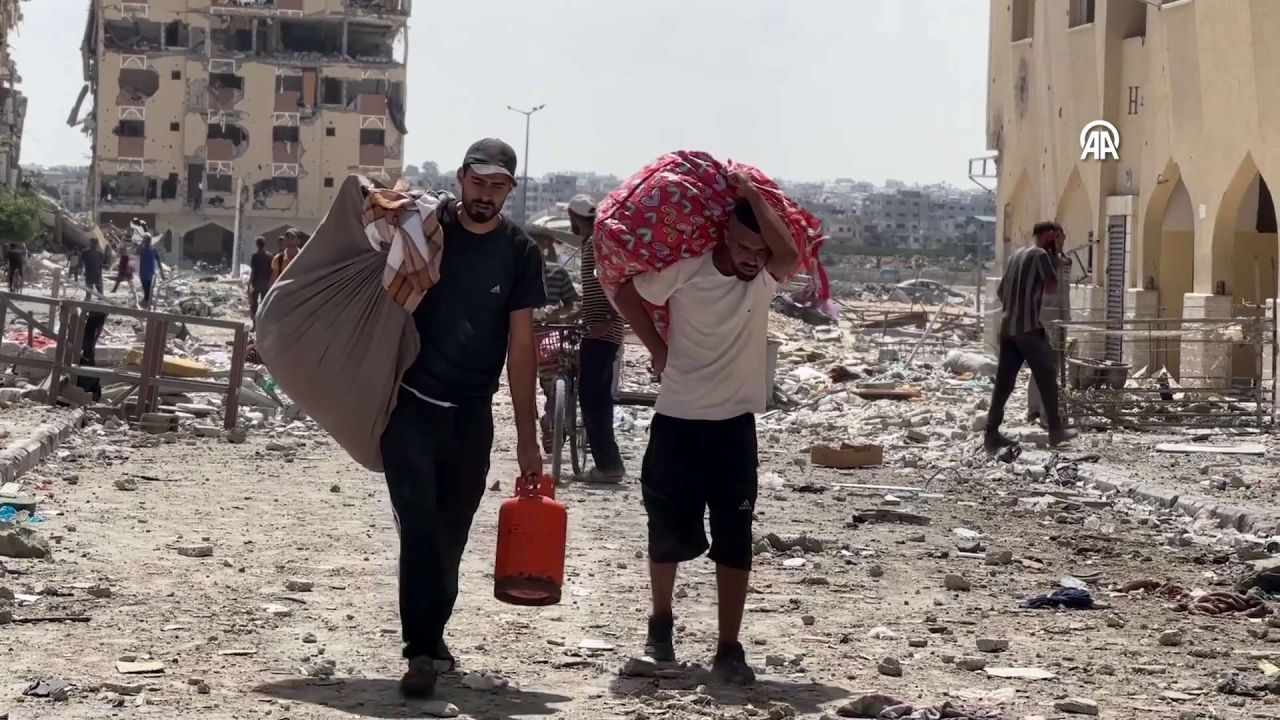 İsrail ordusunun Han Yunus'un kuzeyinden çekilmesi sonrası yıkımın boyutu ortaya çıktı 15
