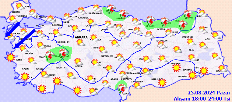 Sıcaklıklar düşüyor! Meteorolojiden 2 il için kuvvetli yağış uyarısı 4