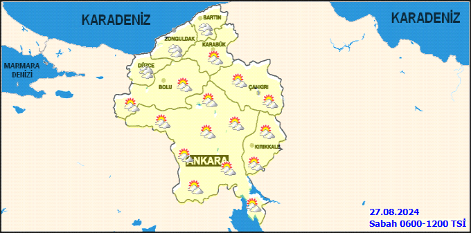 Meteorolojiden Ankara için yağmur uyarısı! 2