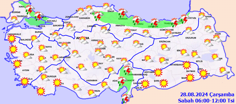 Çok kuvvetli geliyor! Meteorolojiden birçok kent için yağış uyarısı! O illerde sel ve su baskınlarına dikkat 2