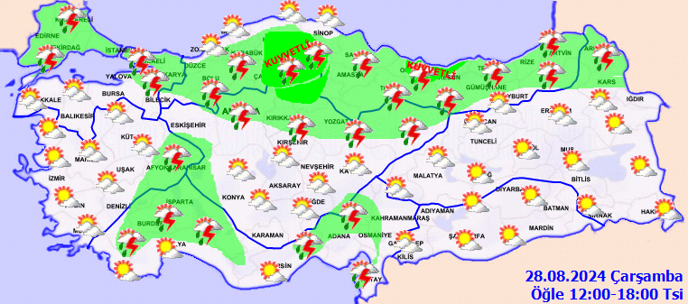 Çok kuvvetli geliyor! Meteorolojiden birçok kent için yağış uyarısı! O illerde sel ve su baskınlarına dikkat 3