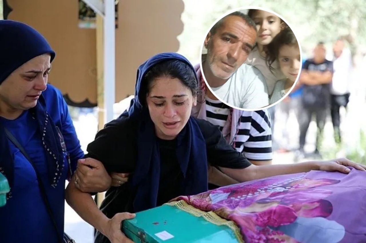 Cani babanın öldürdüğü 3 kardeş toprağa verildi... Acılı annenin feryadı yürekleri yaktı: Hanginize yanayım... 1